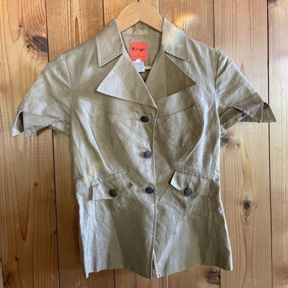 Vintage 1990s Bazar de Christian Lacroix jacket 36